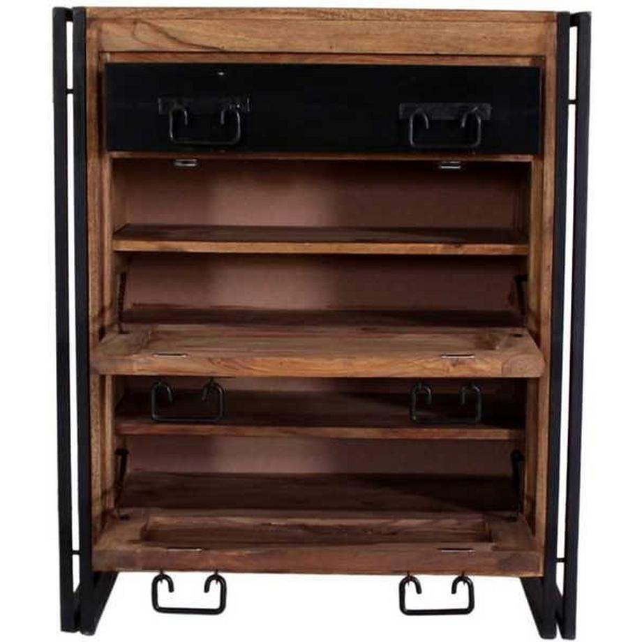 mutoni Schuhschrank Kuba Vintage natur  