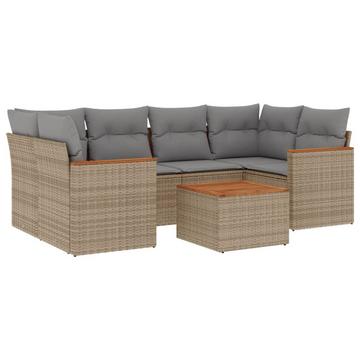 Garten sofagarnitur poly-rattan