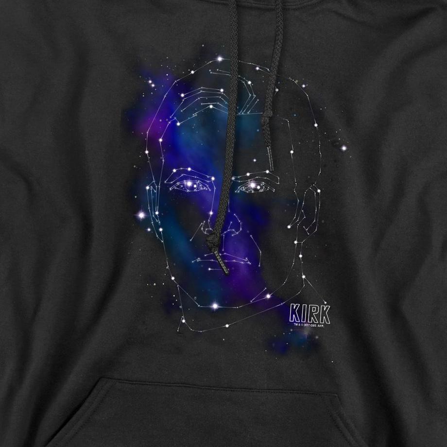 Star Trek Felpa con Cappuccio e Stampa Grafica  