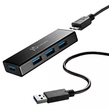 JUH340-N USB 3.0 4-Port Mini HUB - EU/UK