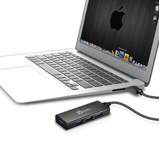 j5Create  JUH340-N USB 3.0 4-Port Mini HUB - EU/UK 