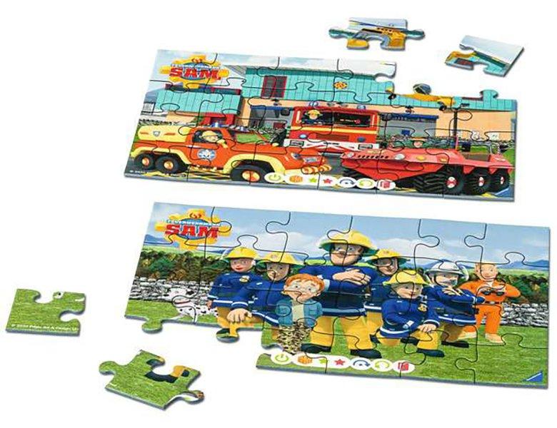 Ravensburger  Ravensburger tiptoi Puzzle 00139 Puzzle für kleine Entdecker: Feuerwehrmann Sam, Kinderpuzzle für Kinder ab 4 Jahren, für 1 Spieler 