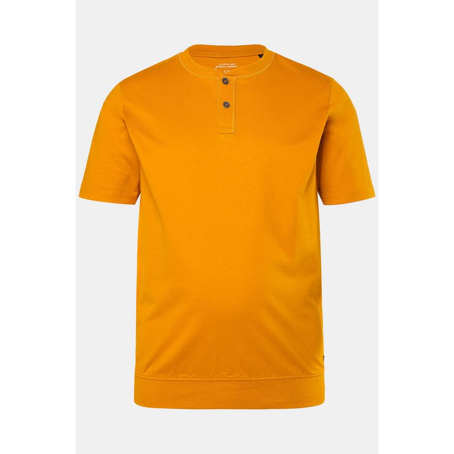 JP1880 Henley Halbarm Rundhals T-Shirt  