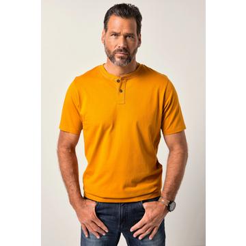 Henley, Bauchfit, Halbarm, Rundhals