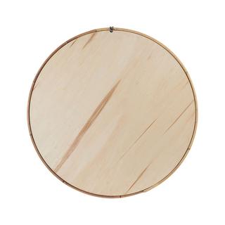 Beliani Miroir en Rotin Scandinave BARUNG  
