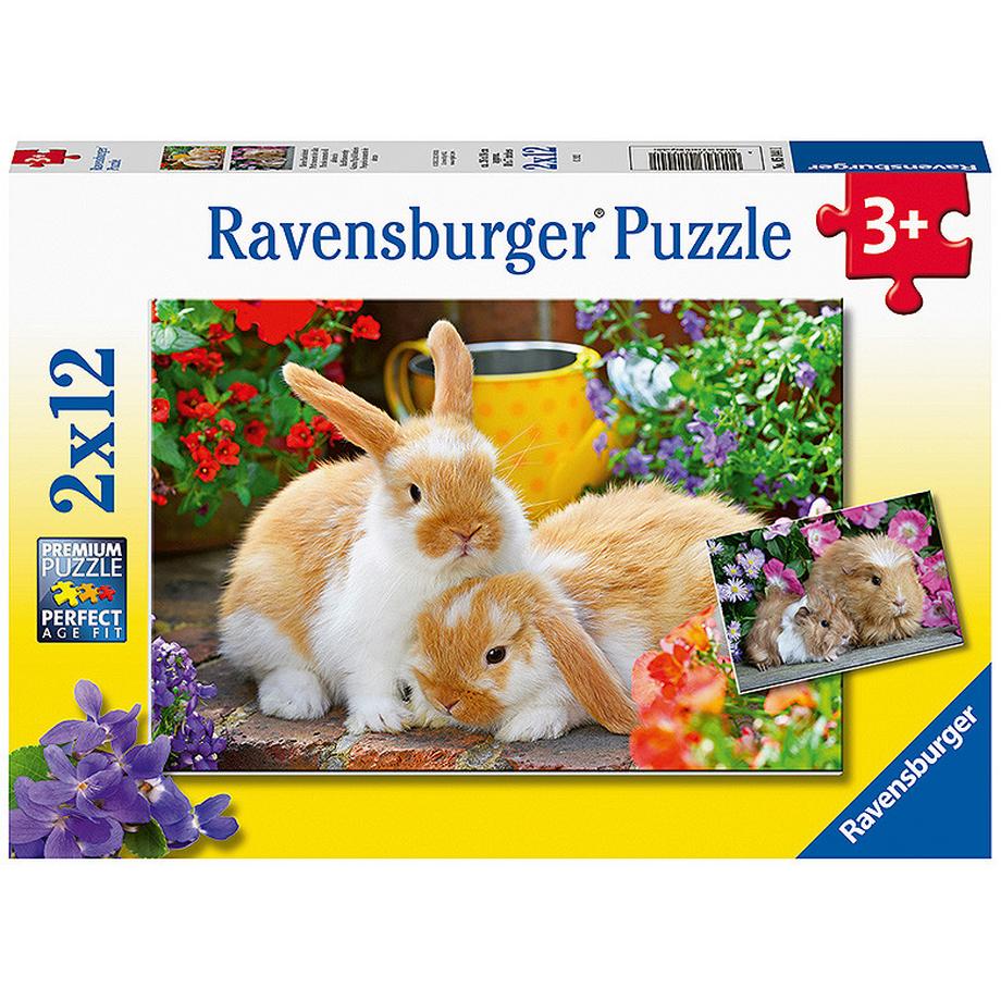 Ravensburger  Puzzle Kleine Kuschelzeit (2x12) 