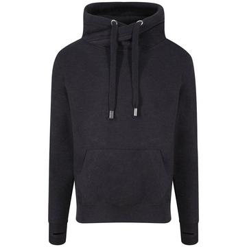 Cross Neck Hoodie