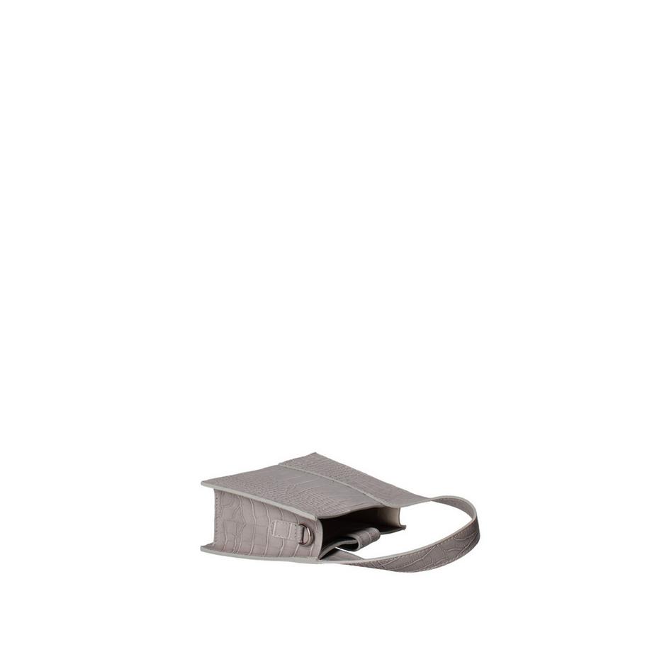 Roberta Rossi Sac à main gaufré crocodile  