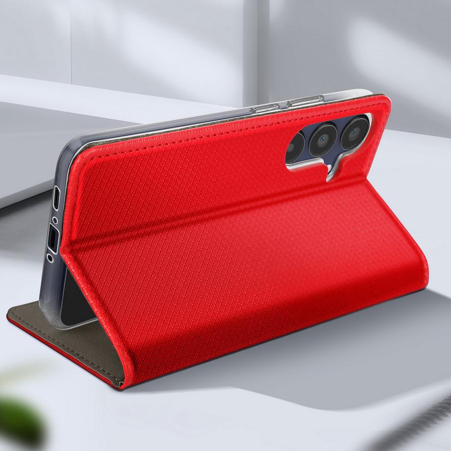 Avizar  Samsung Galaxy A35 5G Book Cover Rot 