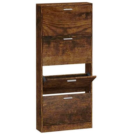 VidaXL Armoire à chaussures bois d'ingénierie  