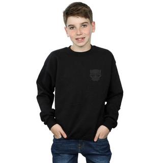 MARVEL  Black On Black Sweatshirt 