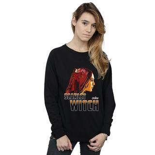 MARVEL  Avengers Infinity War Scarlet Witch Character Sweatshirt 