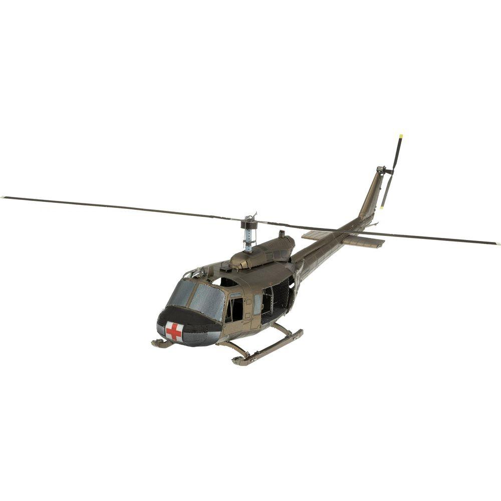 Metal Earth  UH-1 Huey Helicopter – Metall Bausatz 