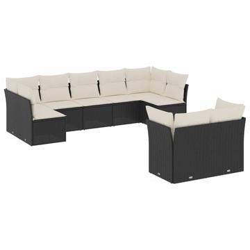 Garten sofagarnitur poly-rattan