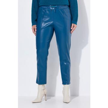 7/8-Hose, Lederoptik, Biesen, Elastikbund