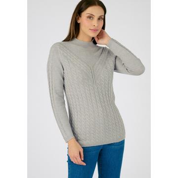 Weicher Strickpullover Thermolactyl