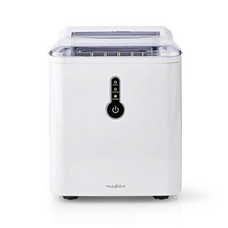 Nedis Nedis KAIC100FWT macchina per cubetti di ghiaccio Macchina per la produzione di cubetti di ghiaccio integrata/indipendente 12 kg/24h 120 W Bianco  