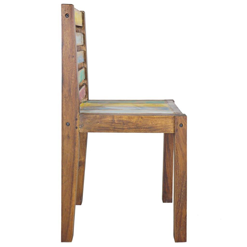 VidaXL Chaise de salle à manger bois  