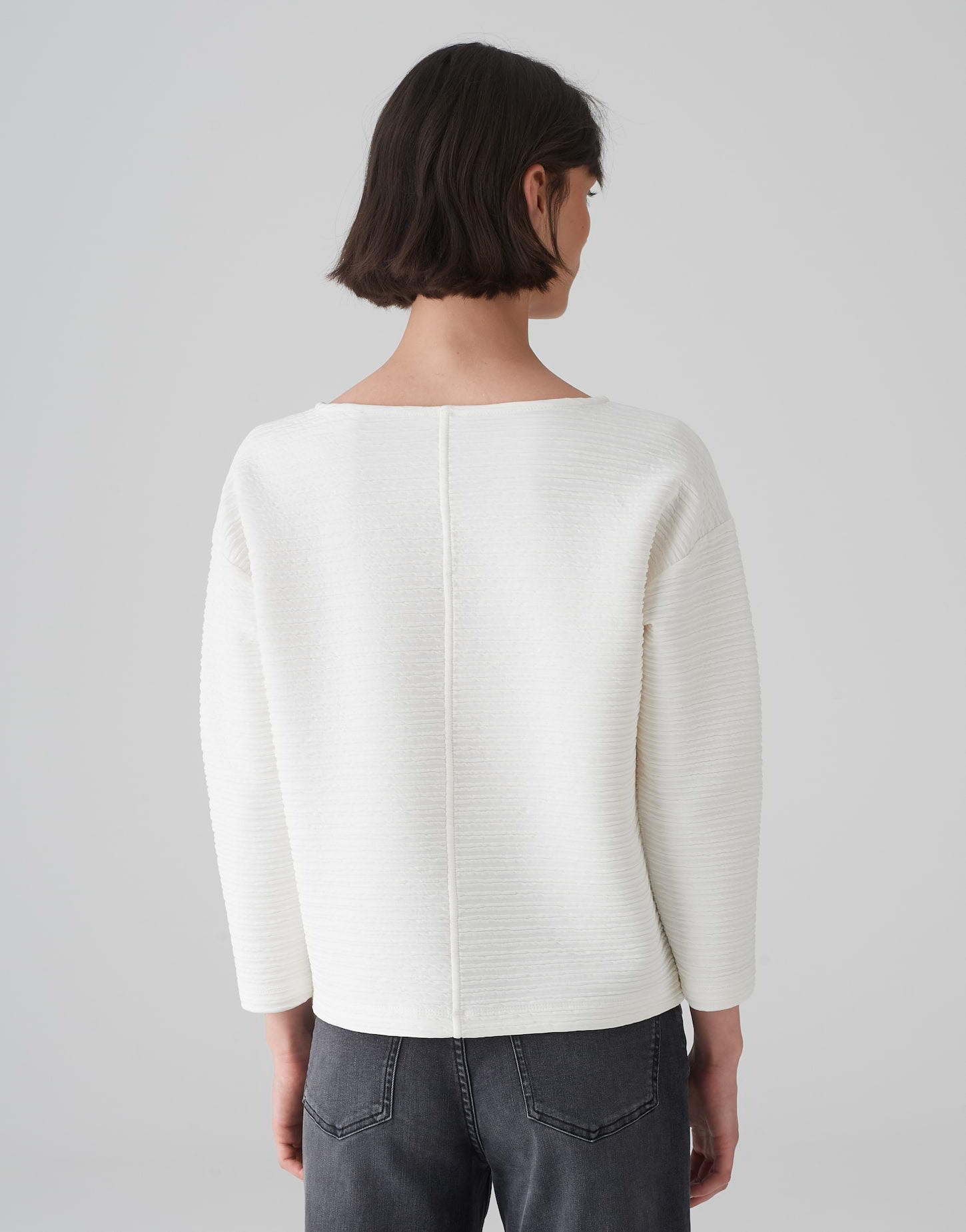 OPUS  Sweat Gottoman Silhouette boxy 