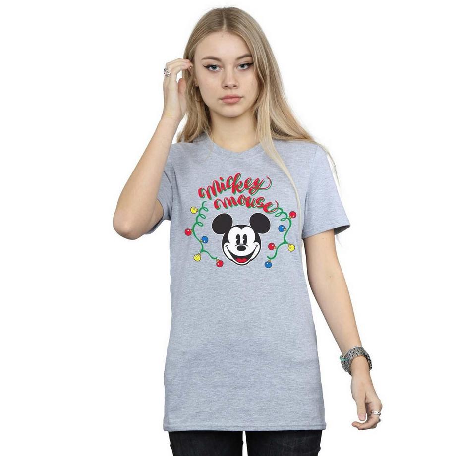 Disney Mickey Mouse Christmas Lights T-Shirt  