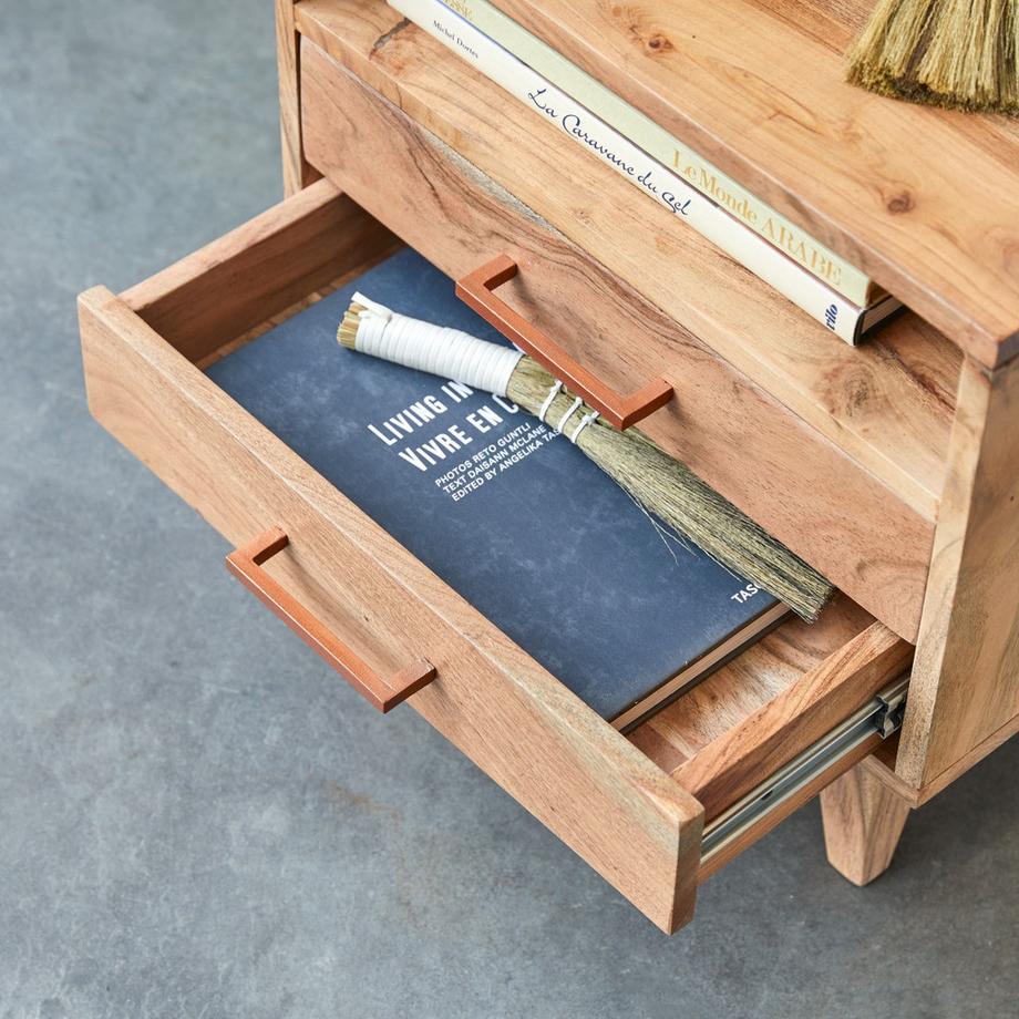 Tikamoon Chevet en acacia massif Oslo  