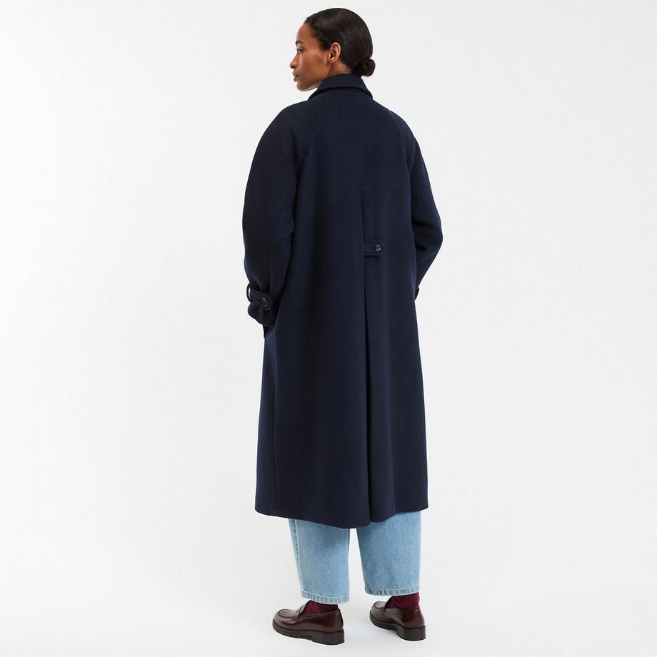 La Redoute Collections Manteau drap de laine mélangée  
