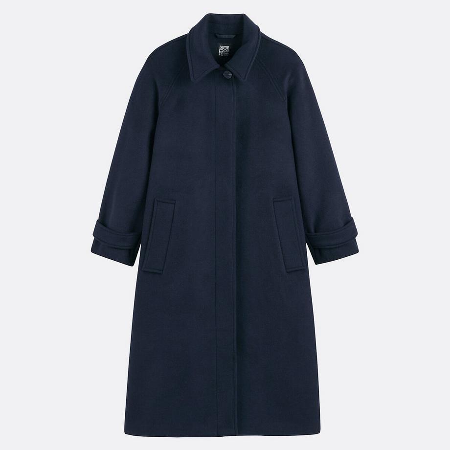 La Redoute Collections Manteau drap de laine mélangée  