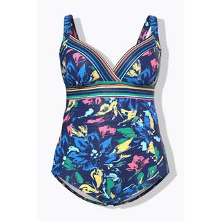 Ulla Popken Maillot de bain bonnets souples décolleté V Powermesh  