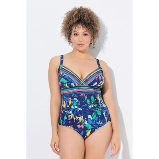 Ulla Popken Maillot de bain bonnets souples décolleté V Powermesh  