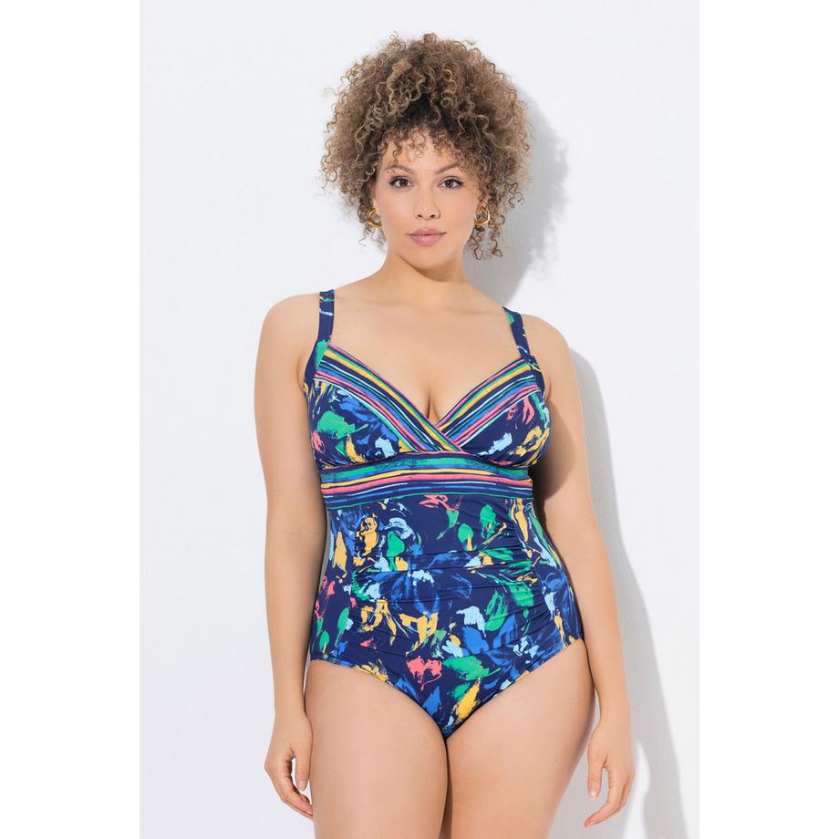 Ulla Popken Maillot de bain Bonnets Souples Décolleté V Powermesh  