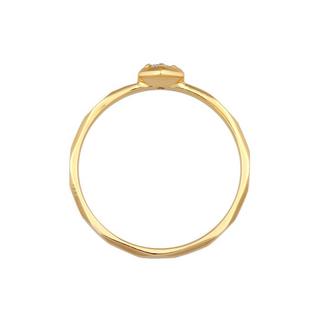 Elli  Ring Zirkonia Octagon Solitär 