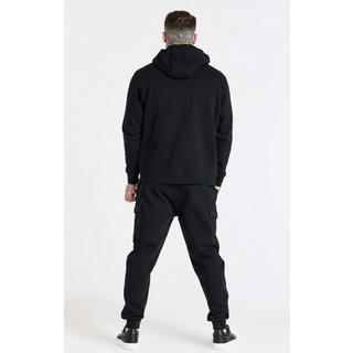 Sik Silk Essential Zip Through Funnel Hoodie  
