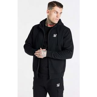 Sik Silk Essential Zip Through Funnel Hoodie  