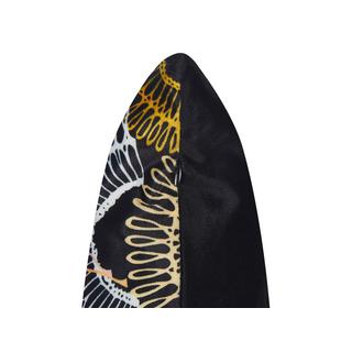 Beliani Lot de 2 coussins décoratifs en Velours Moderne LAGURUS  