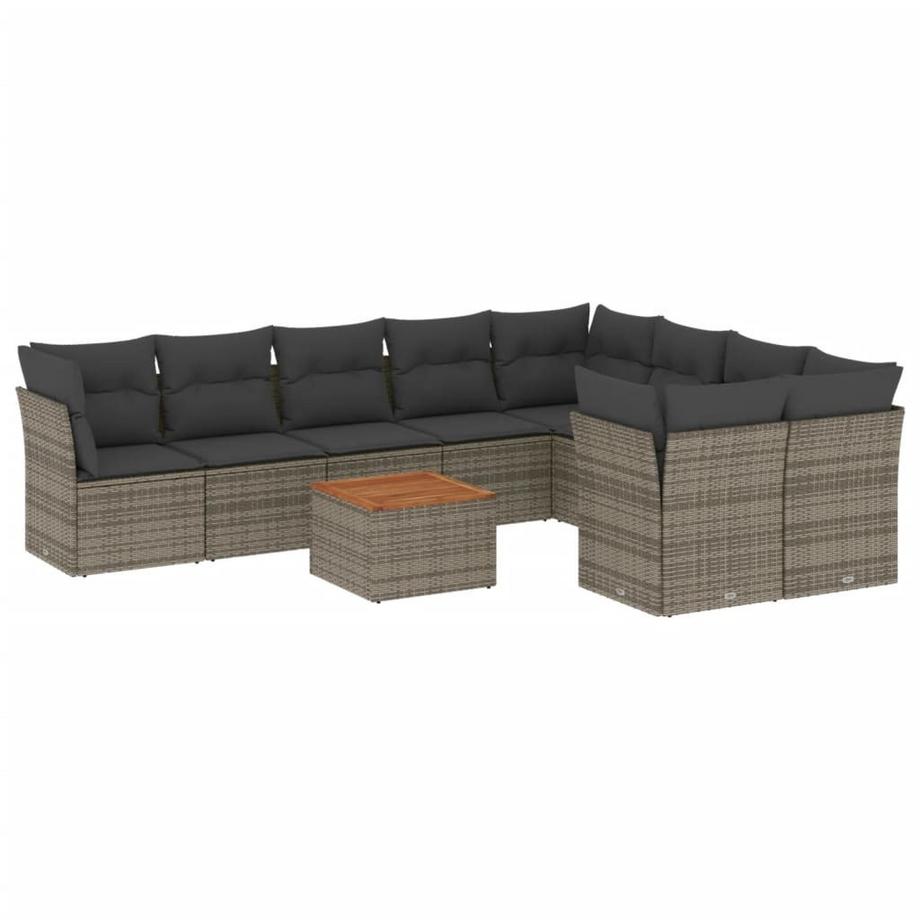 Garten sofagarnitur poly-rattan