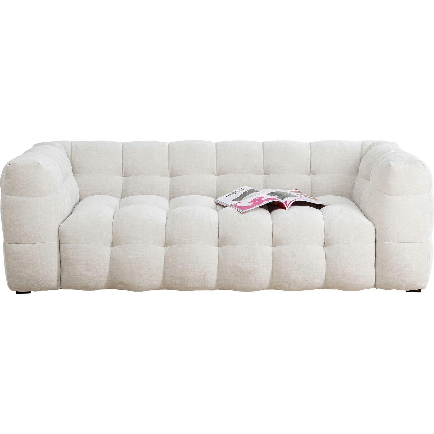 KARE Design Sofa Salamanca 3-Sitzer creme  