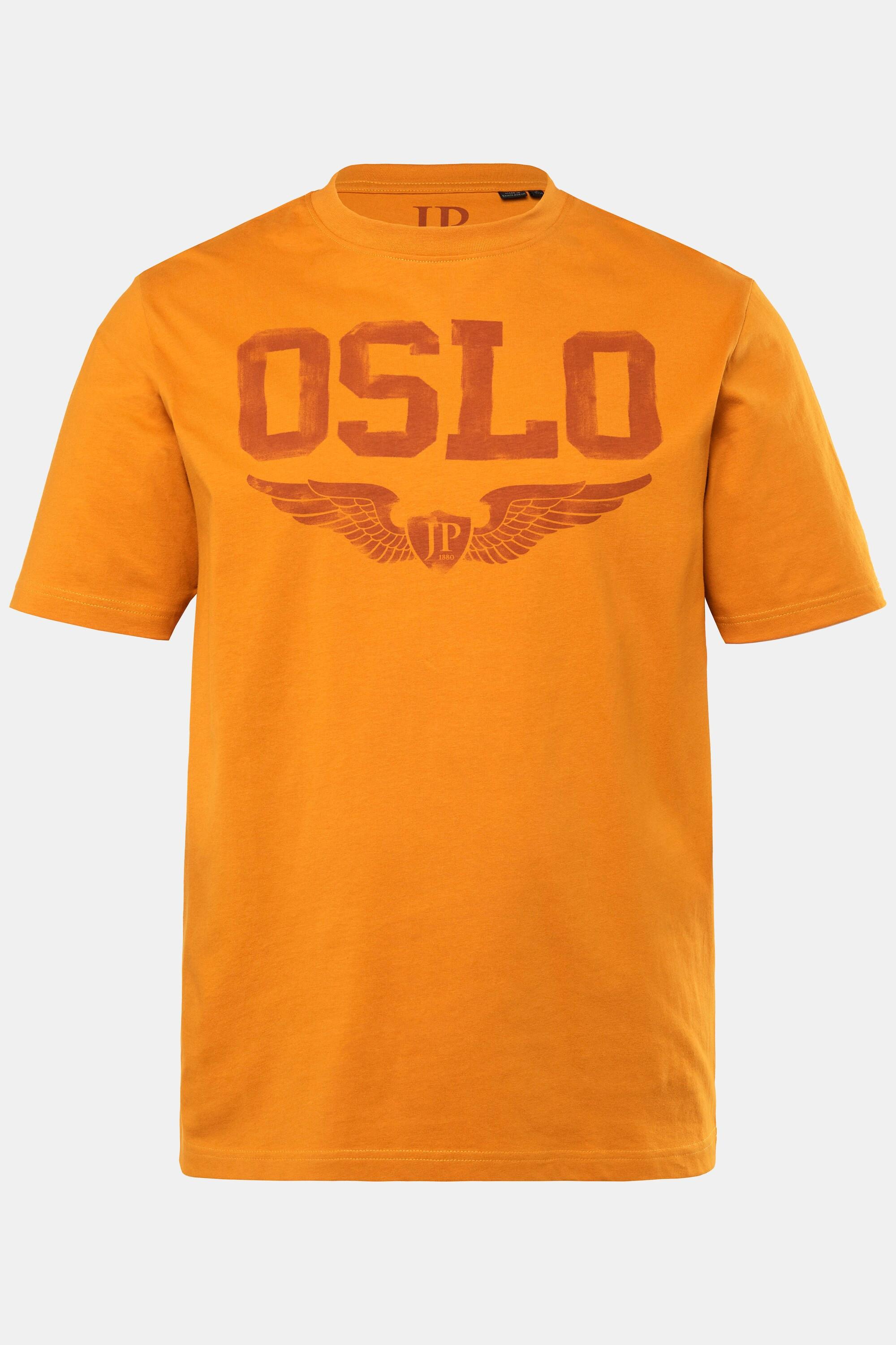 JP1880 Kurzarm T-Shirt mit Brustprint  