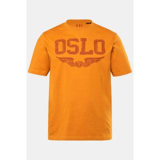 JP1880 Kurzarm T-Shirt mit Brustprint  