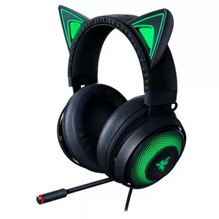 RAZER  Razer Kraken Kitty Edition Casque Avec fil Arceau Jouer Noir, Vert 