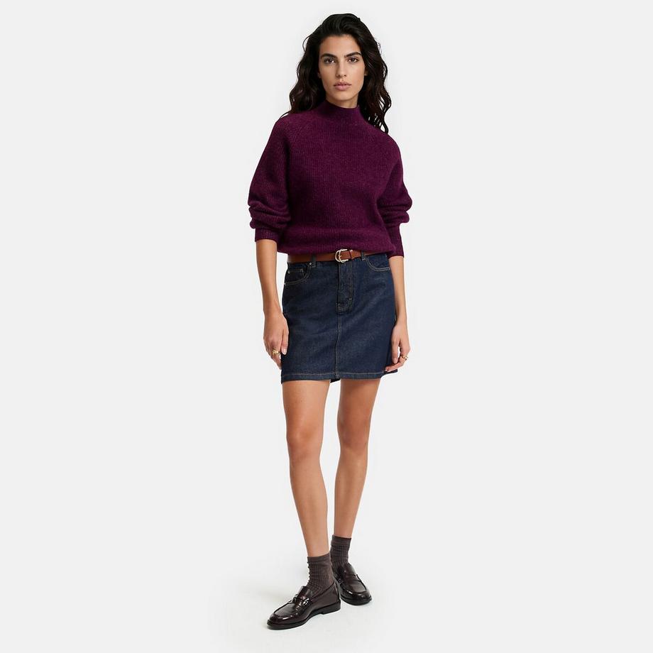 La Redoute Collections Pull col montant alpaga mélangé  