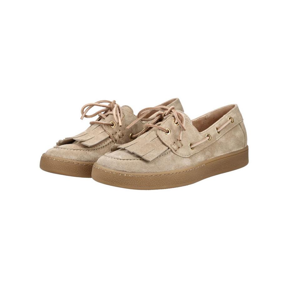Paul Green Mocassins à lacets et franges  