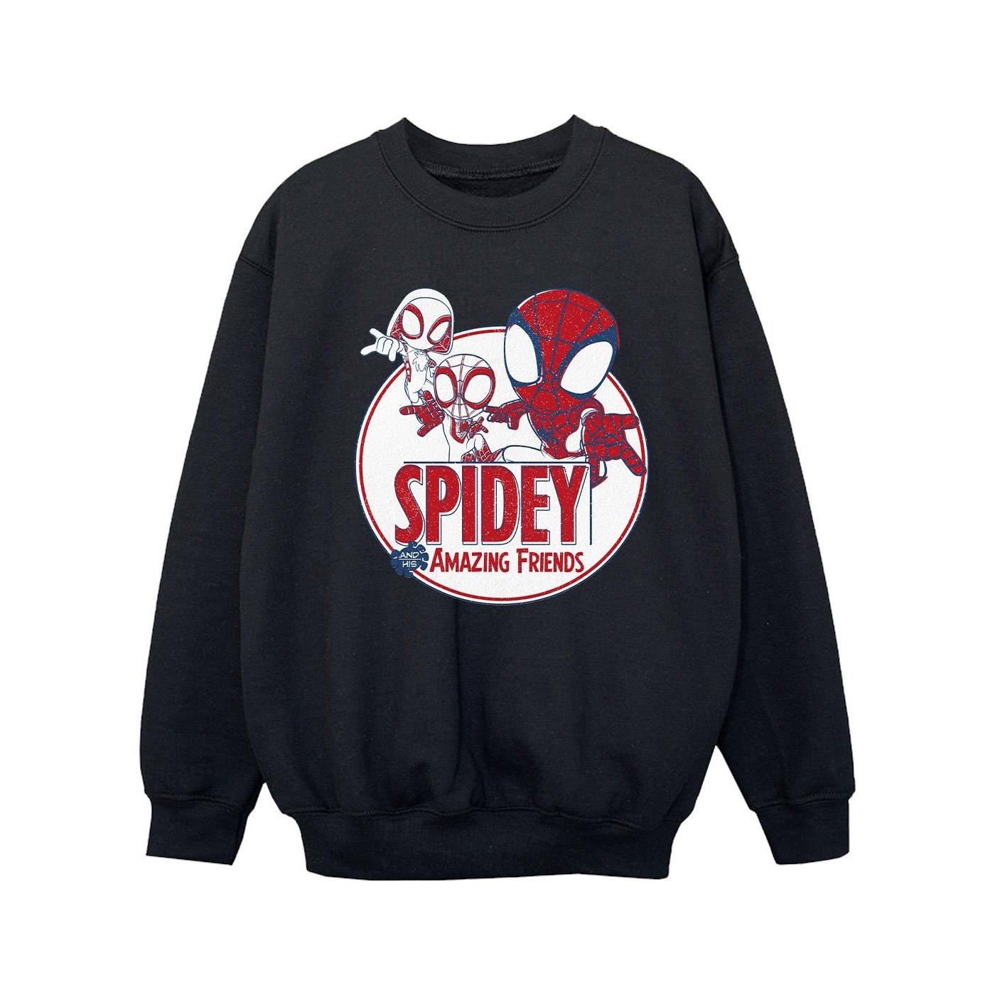 MARVEL  Spidey And His Amazing Friends Circle Sweatshirt 