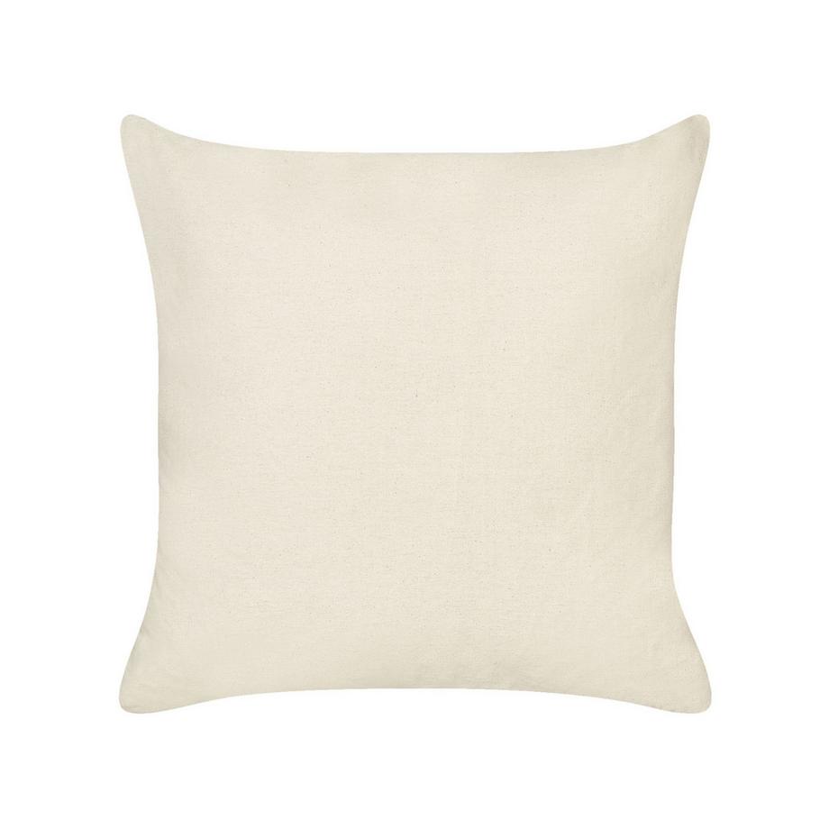 Beliani Lot de 2 coussins décoratifs en Coton Moderne PLUMERIA  