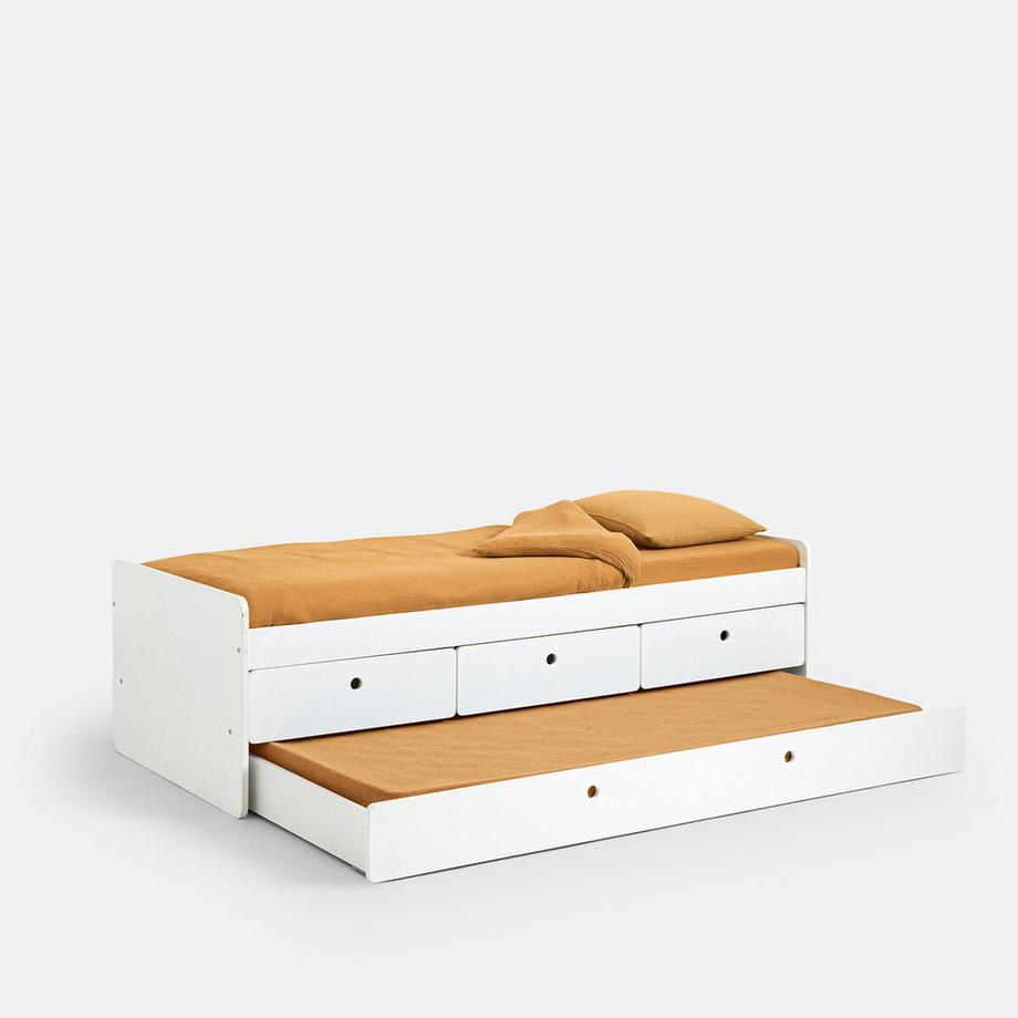 La Redoute Intérieurs Lit avec tiroirs et sommier SELISA  