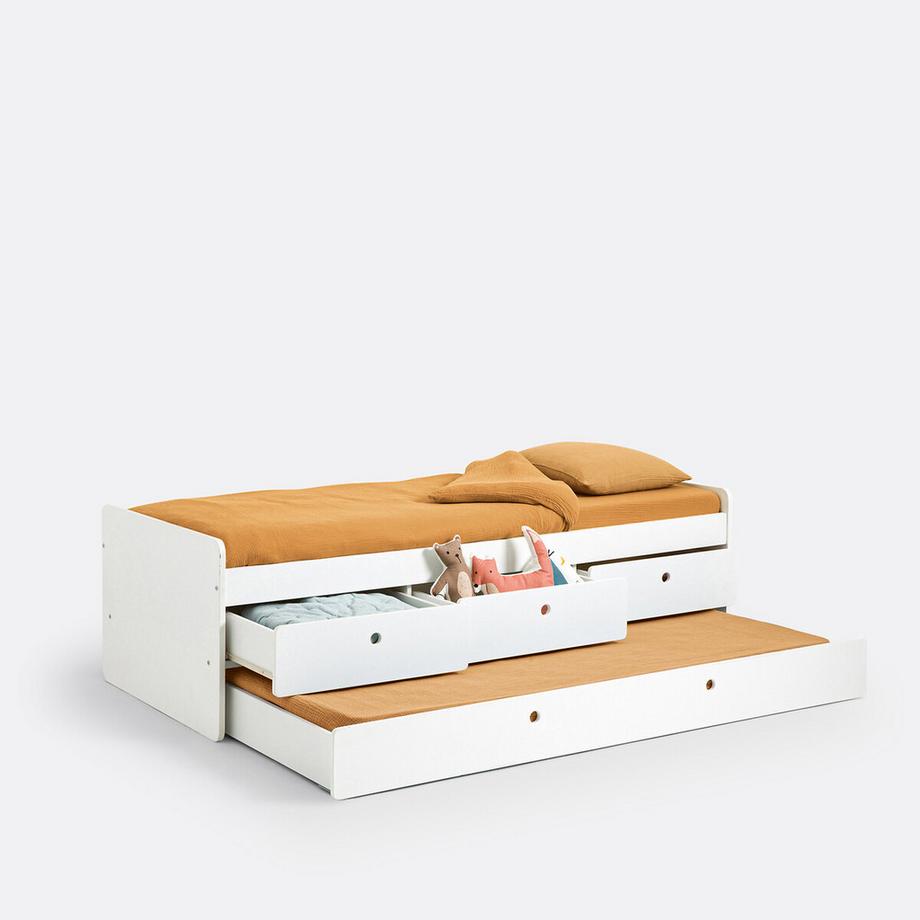 La Redoute Intérieurs Lit avec tiroirs et sommier SELISA  