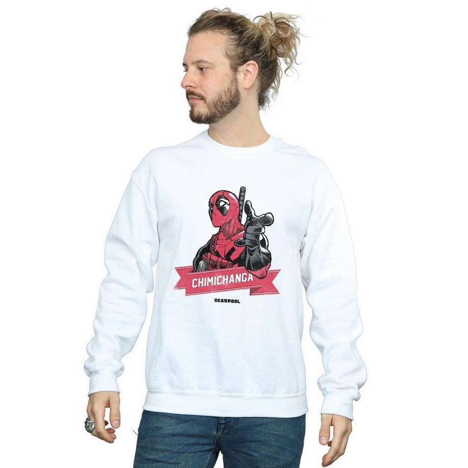 MARVEL Chimichanga Finger Sweatshirt  