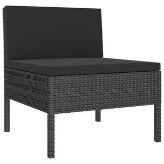 VidaXL Garten-sofagarnitur poly-rattan  