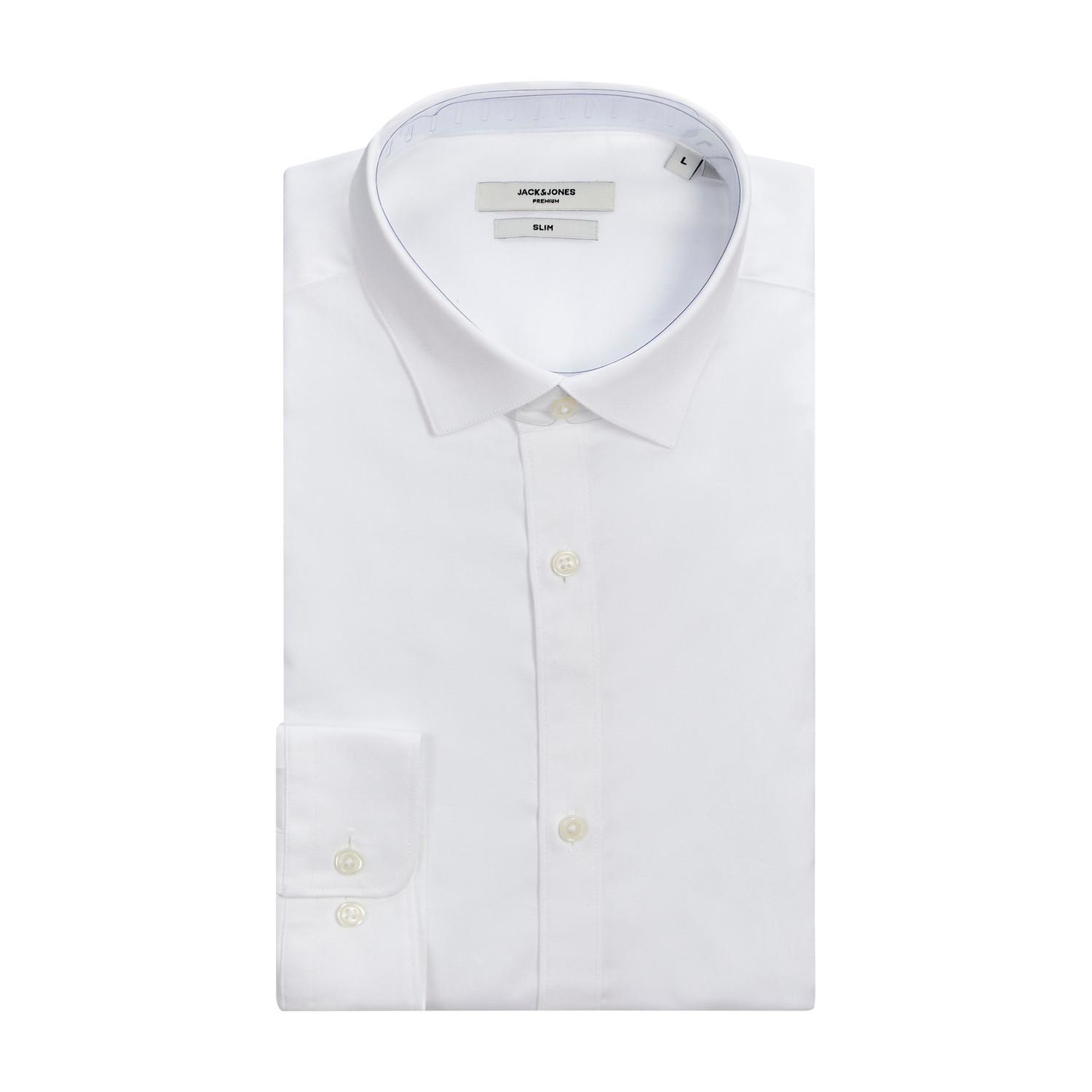 JACK & JONES Cardiff Langarm Übergrössenhemd  