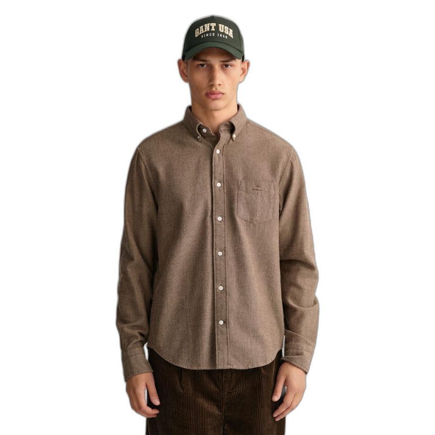 GANT  hemd reg ut herringbone 