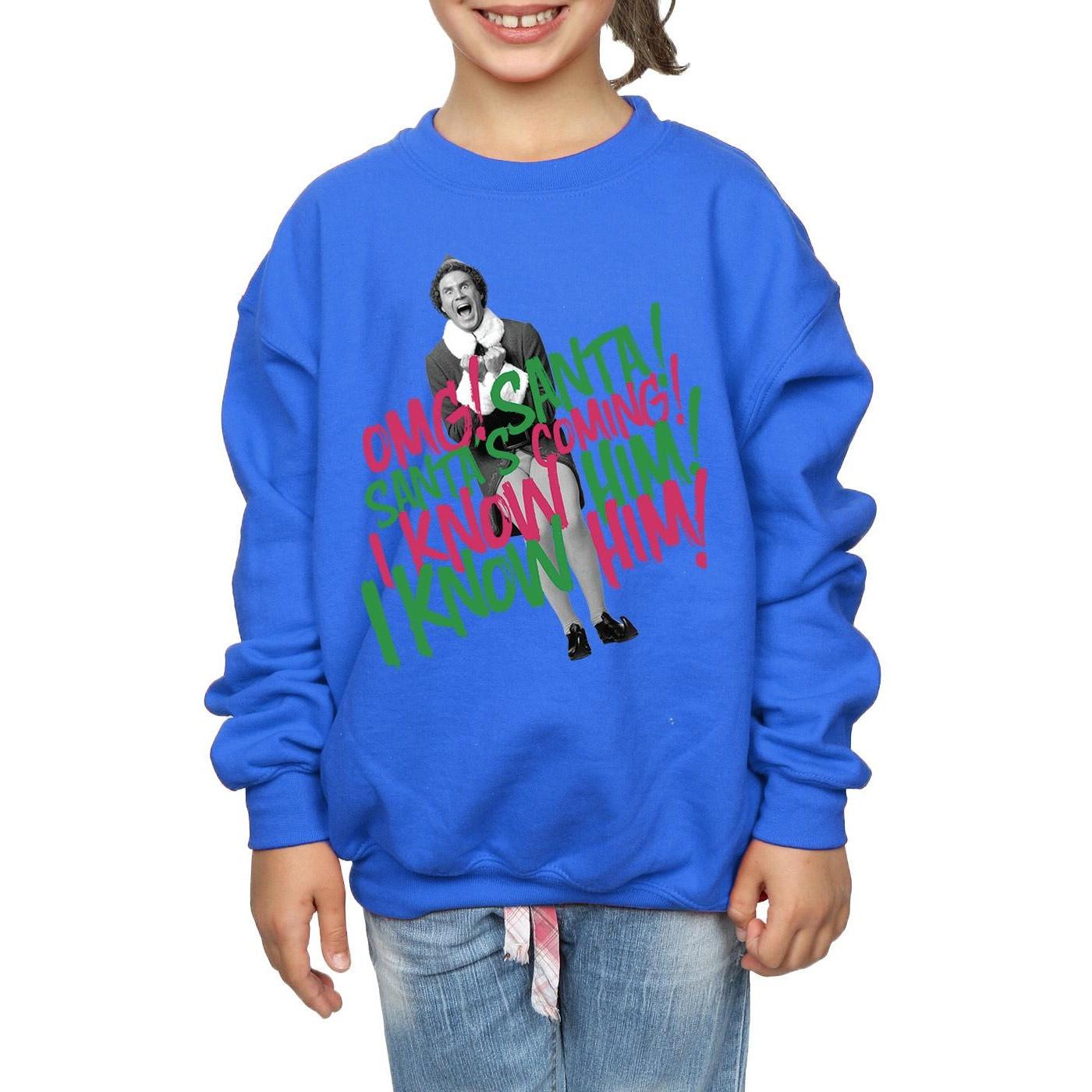 Elf  Santa´s Coming Sweatshirt 